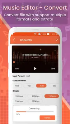 Music Editor Trim Cutter Merg android App screenshot 2