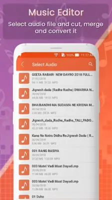Music Editor Trim Cutter Merg android App screenshot 5