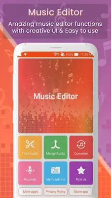 Music Editor Trim Cutter Merg android App screenshot 6